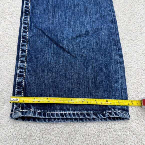 Big Star Pioneer Jean Men's Distressed Denim Pants Signature S Pocket, Size 42R - Picture 12 of 13